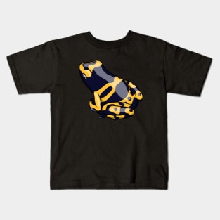 Yellow Dart Frog Kids T-Shirt